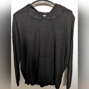 Women's black Hooded Sweater